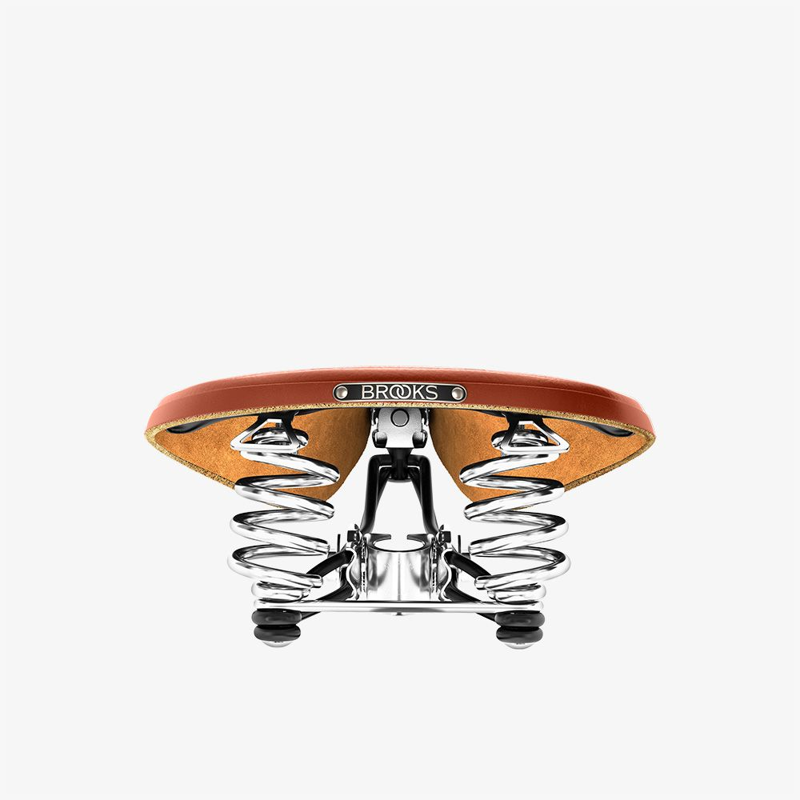 Brooks B67 Short Ladies Saddle in Honey-3